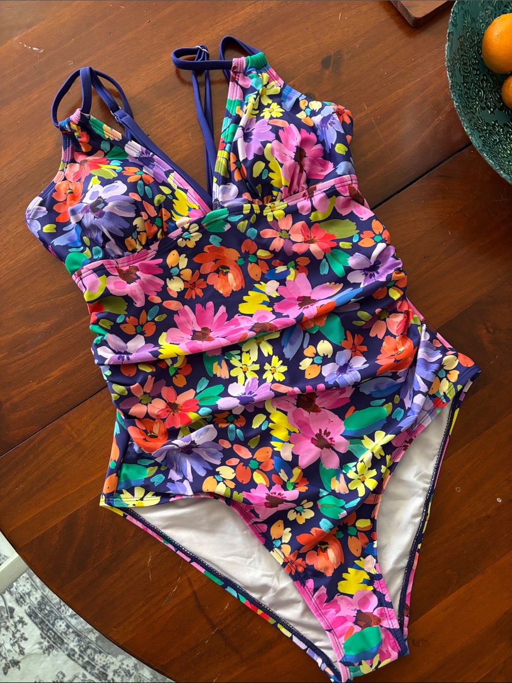 CUPSHE FLORAL ONE PIECE SWIMSUIT